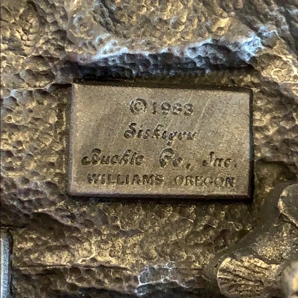 Vintage 1983 Siskiyou Buckle Company- “Truckers..”